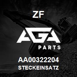 AA00322204 ZF STECKEINSATZ | AGA Parts