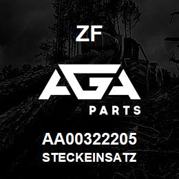 AA00322205 ZF STECKEINSATZ | AGA Parts