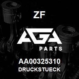 AA00325310 ZF DRUCKSTUECK | AGA Parts