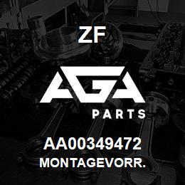 AA00349472 ZF MONTAGEVORR. | AGA Parts