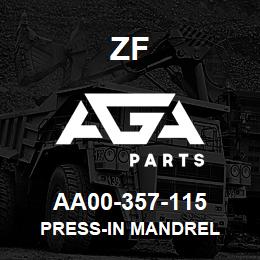 AA00-357-115 ZF PRESS-IN MANDREL | AGA Parts