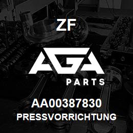 AA00387830 ZF PRESSVORRICHTUNG | AGA Parts