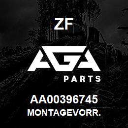 AA00396745 ZF MONTAGEVORR. | AGA Parts