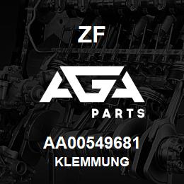 AA00549681 ZF KLEMMUNG | AGA Parts