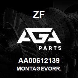 AA00612139 ZF MONTAGEVORR. | AGA Parts