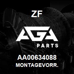 AA00634088 ZF MONTAGEVORR. | AGA Parts