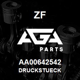 AA00642542 ZF DRUCKSTUECK | AGA Parts