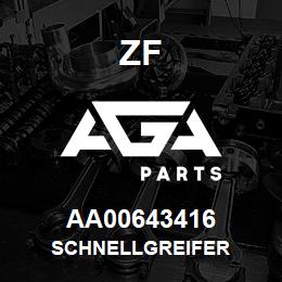 AA00643416 ZF SCHNELLGREIFER | AGA Parts