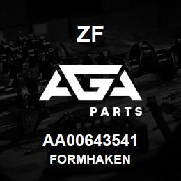 AA00643541 ZF FORMHAKEN | AGA Parts