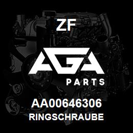 AA00646306 ZF RINGSCHRAUBE | AGA Parts