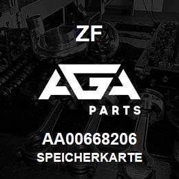 AA00668206 ZF SPEICHERKARTE | AGA Parts