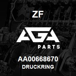 AA00668670 ZF DRUCKRING | AGA Parts