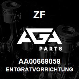 AA00669058 ZF ENTGRATVORRICHTUNG | AGA Parts