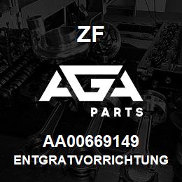 AA00669149 ZF ENTGRATVORRICHTUNG | AGA Parts