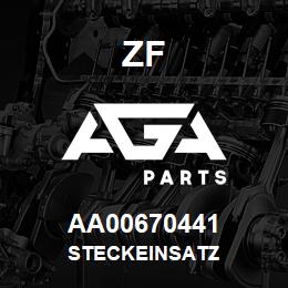 AA00670441 ZF STECKEINSATZ | AGA Parts