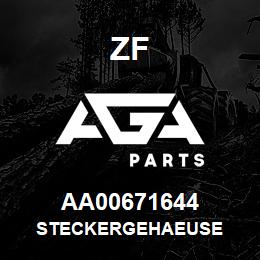 AA00671644 ZF STECKERGEHAEUSE | AGA Parts