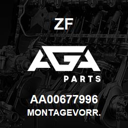 AA00677996 ZF MONTAGEVORR. | AGA Parts