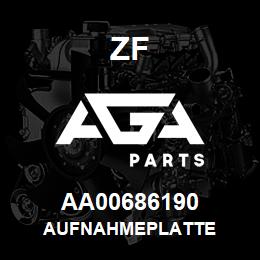 AA00686190 ZF AUFNAHMEPLATTE | AGA Parts