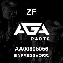 AA00805056 ZF EINPRESSVORR. | AGA Parts