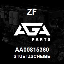 AA00815360 ZF STUETZSCHEIBE | AGA Parts