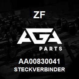 AA00830041 ZF STECKVERBINDER | AGA Parts