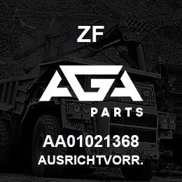 AA01021368 ZF AUSRICHTVORR. | AGA Parts