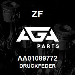 AA01089772 ZF DRUCKFEDER | AGA Parts