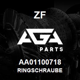 AA01100718 ZF RINGSCHRAUBE | AGA Parts