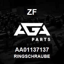 AA01137137 ZF RINGSCHRAUBE | AGA Parts