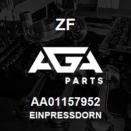 AA01157952 ZF EINPRESSDORN | AGA Parts