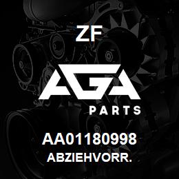 AA01180998 ZF ABZIEHVORR. | AGA Parts