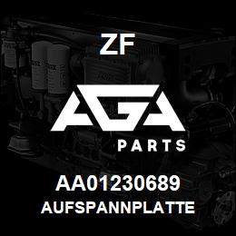 AA01230689 ZF AUFSPANNPLATTE | AGA Parts