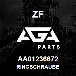 AA01236672 ZF RINGSCHRAUBE | AGA Parts