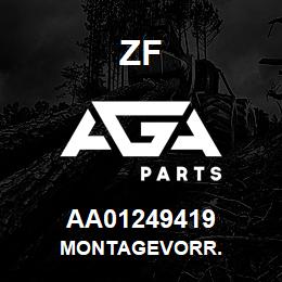 AA01249419 ZF MONTAGEVORR. | AGA Parts