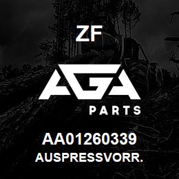 AA01260339 ZF AUSPRESSVORR. | AGA Parts