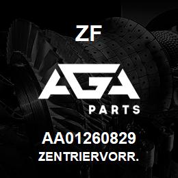 AA01260829 ZF ZENTRIERVORR. | AGA Parts