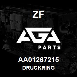 AA01267215 ZF DRUCKRING | AGA Parts