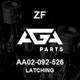 AA02-092-526 ZF LATCHING | AGA Parts